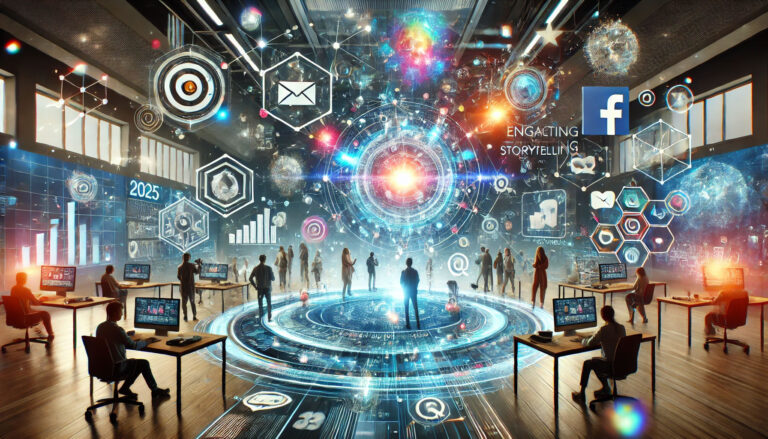 Featured an illustration of all the ways you can communicate digitally in the new age.